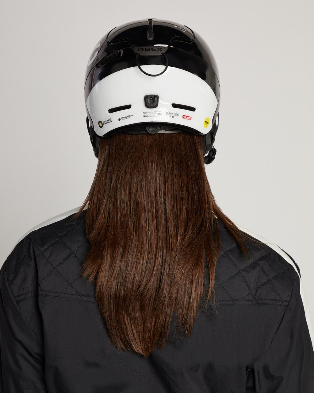 POC Unisex Obex BC Mips Ski Helmet in Black