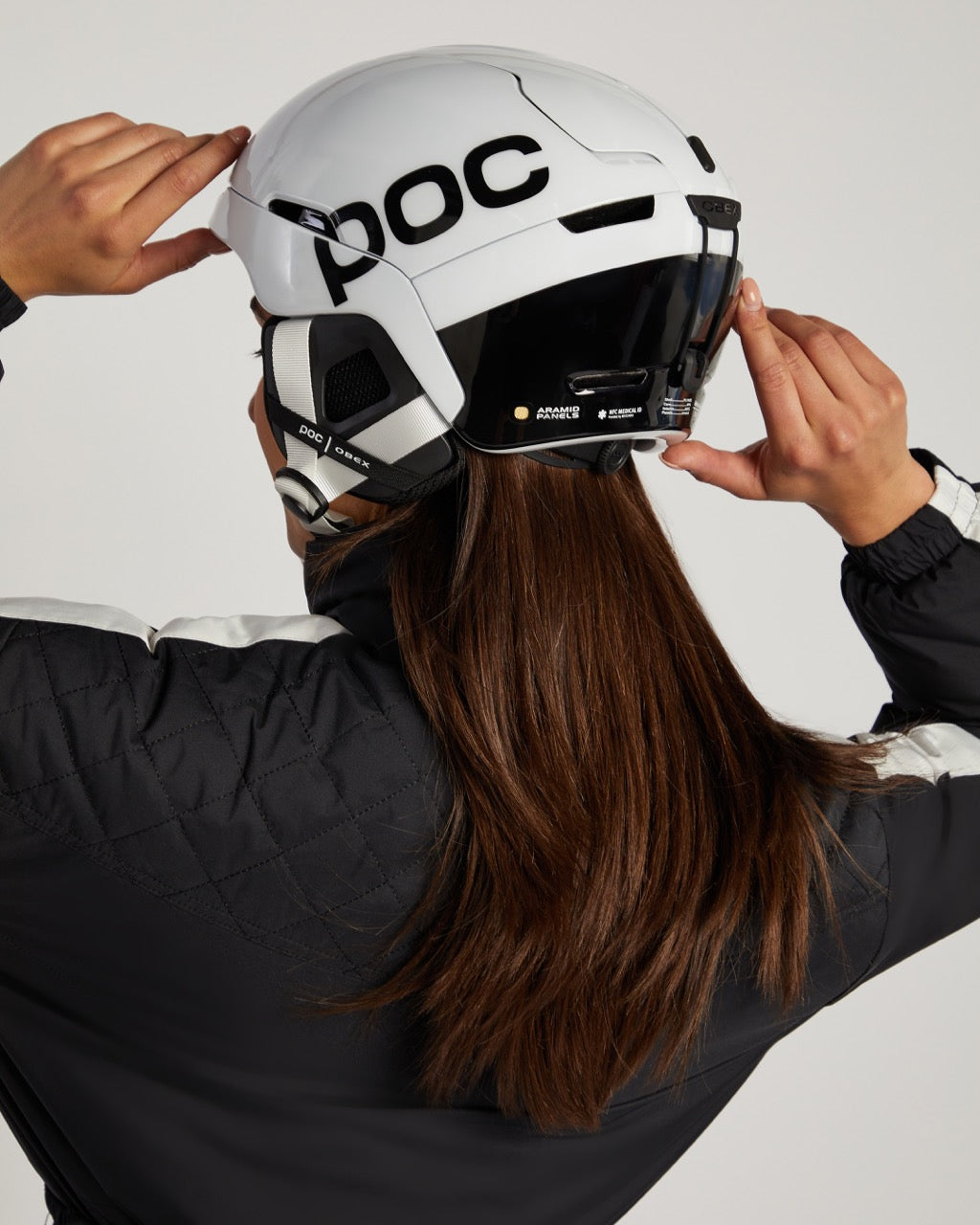 POC Unisex Obex BC Mips Ski Helmet in White