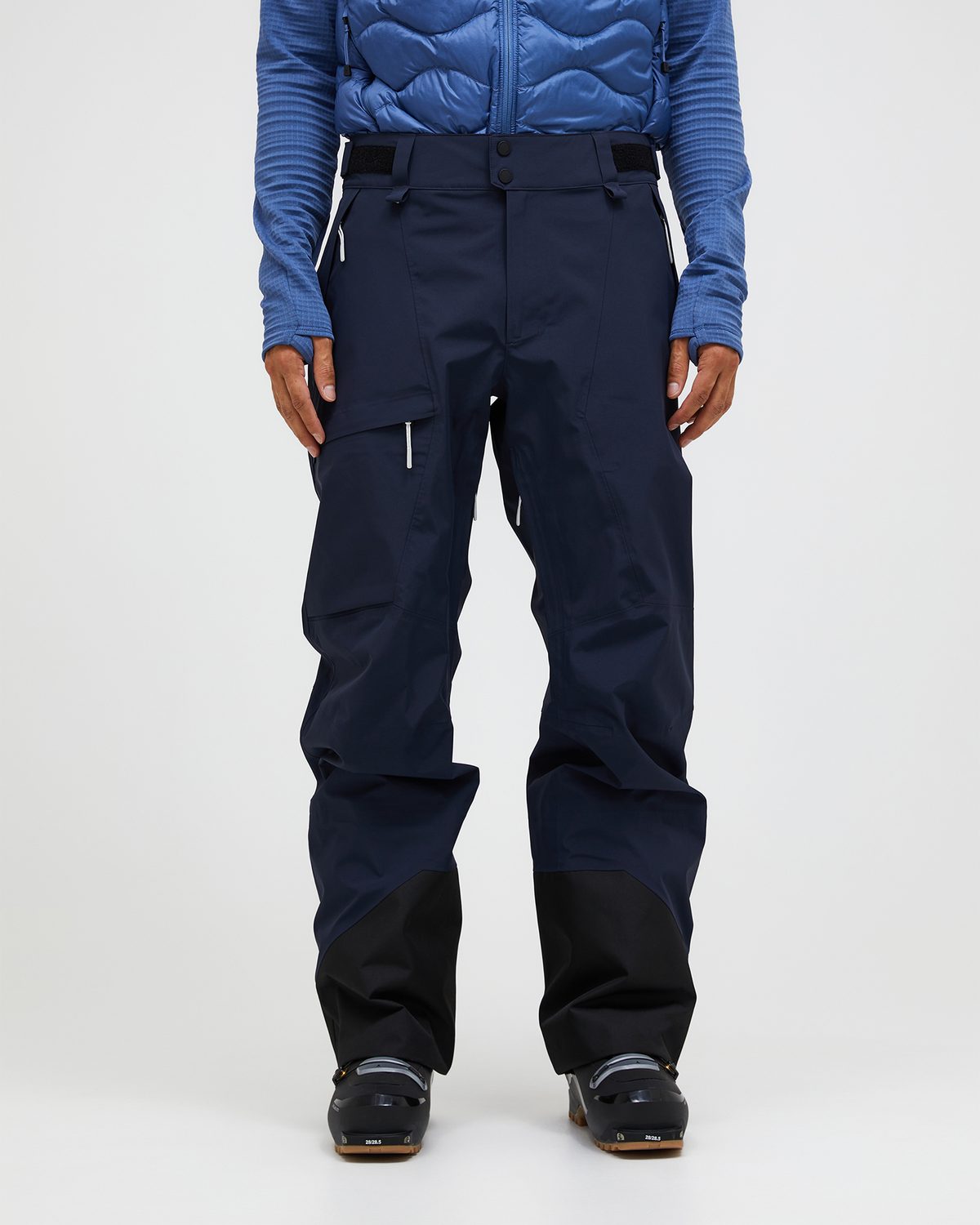 Peak Performance Men's Vertec HIPE 3-Layer Shell Pants in Blue