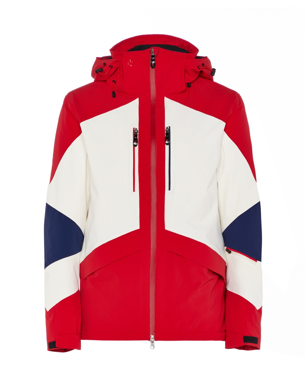 Perfect Moment Men's Chamonix II Jacket in Red, White & Navy