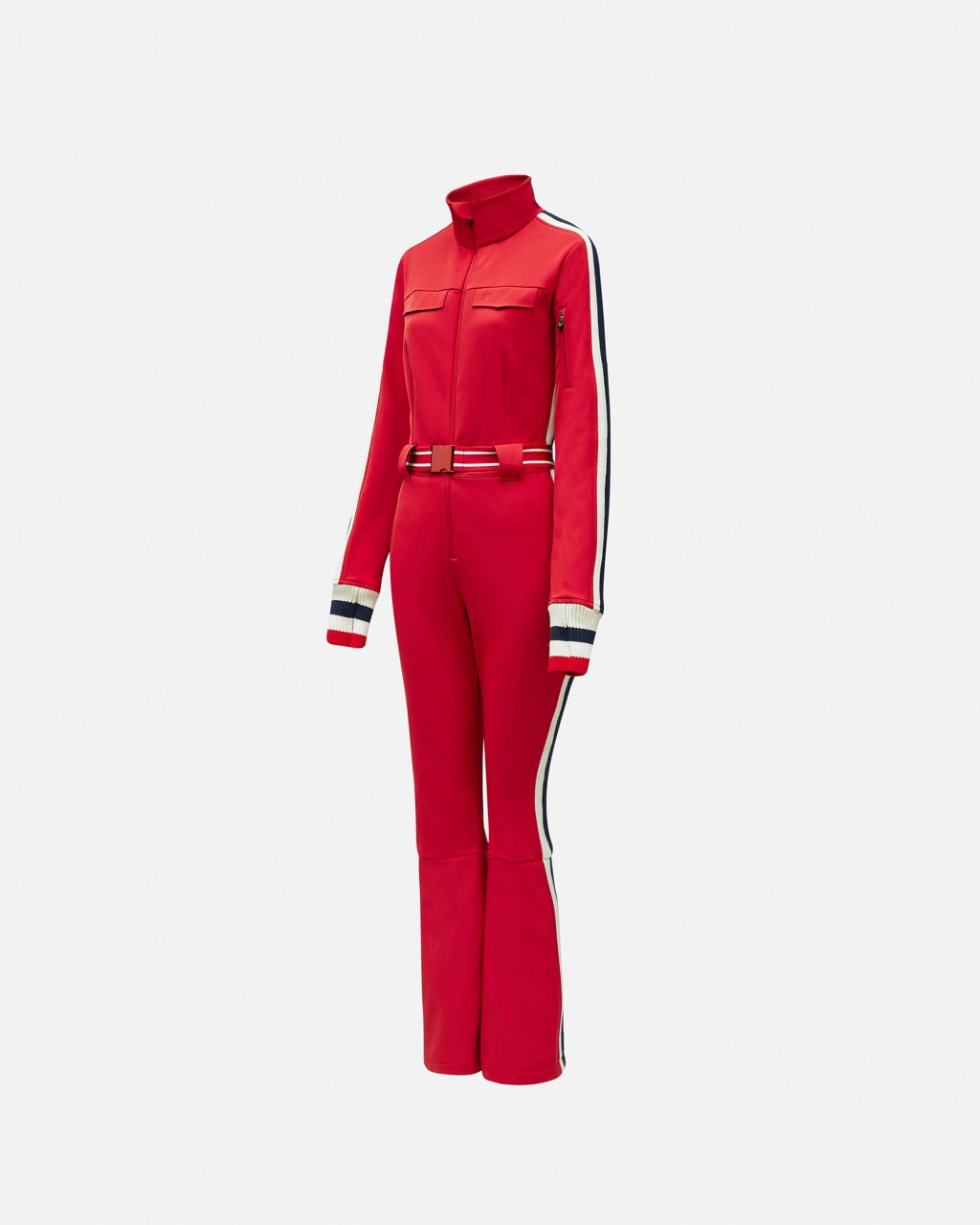 Perfect Moment Women's Crystal Ski Suit - Red