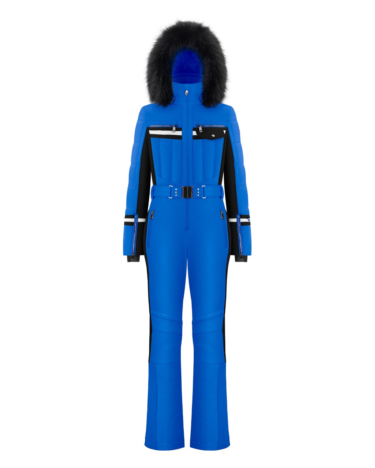 Poivre Blanc Women's Stretch Ski Suit in King Blue