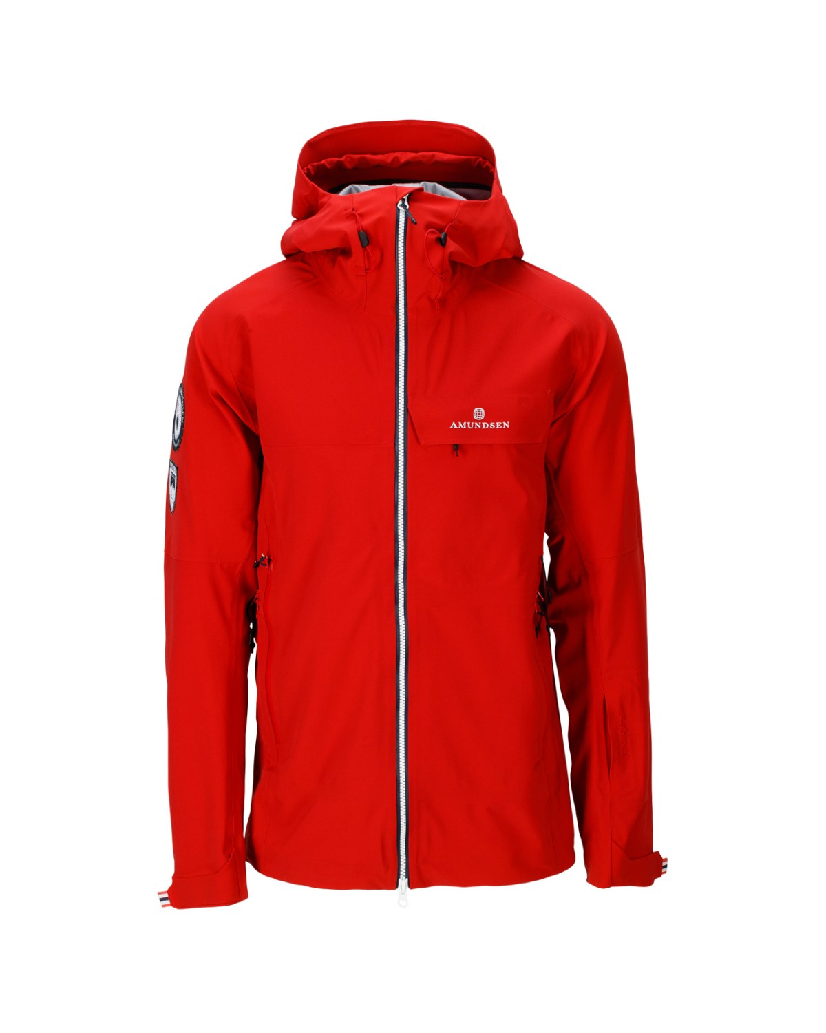 Amundsen Men's Peak Panther Ski Jacket in Red